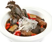 Gà ác tần tổ yến